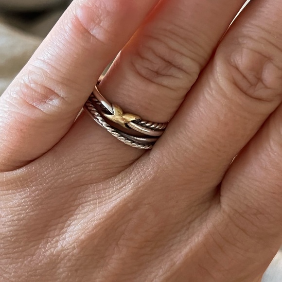 David Yurman X Crossover 18k Gold Ring 💍 - Picture 7 of 14